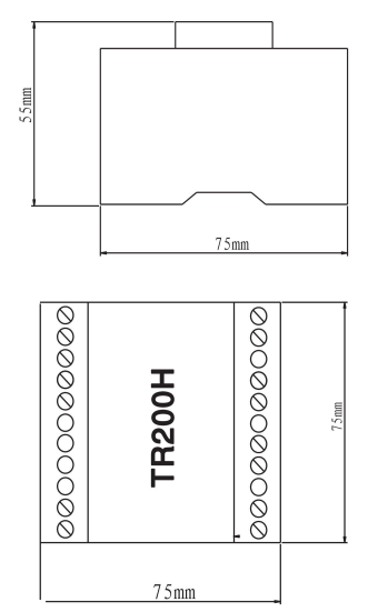TR200H 模拟式称重信号变送器TR200H
